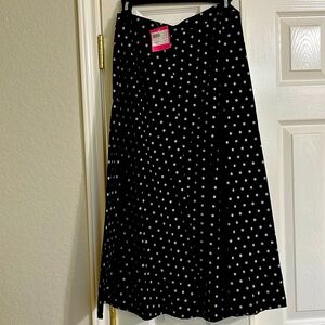 Kate Spade Beautiful Dotted Midi Skirt Size 6 NWT